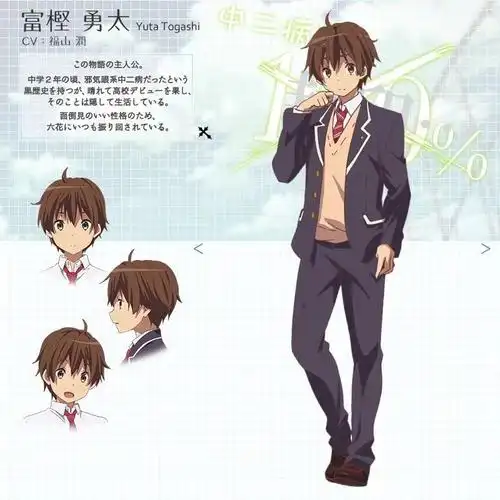 富樫勇太01它可是主角的象征哦!