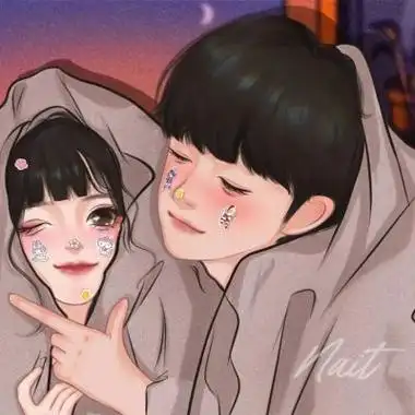 最近很火的一对优质微信情头_情侣头像_美头网