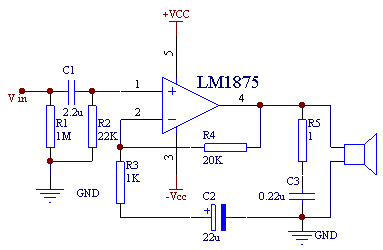 lm1875功放电路