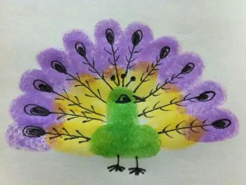 求一些有创意的指纹画,不行的话卡通也可以啊!真需要!