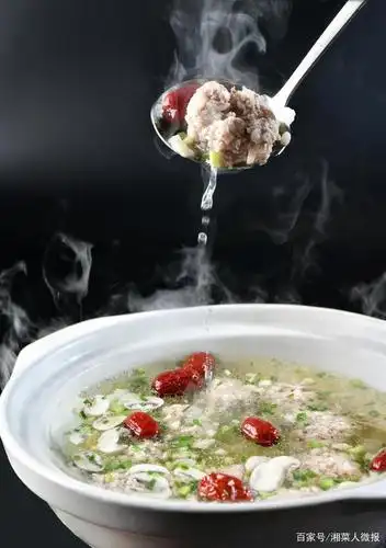 泉水手工肉丸汤