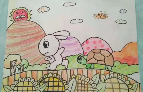 张天瑞作品 9岁画