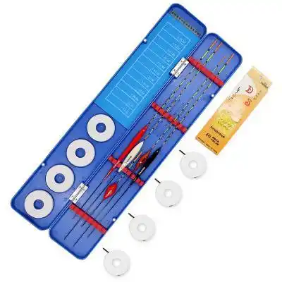 浮标台钓鲫鱼漂醒目加粗尾多功能鱼漂盒浮漂盒巴尔杉套餐渔具垂钓用品