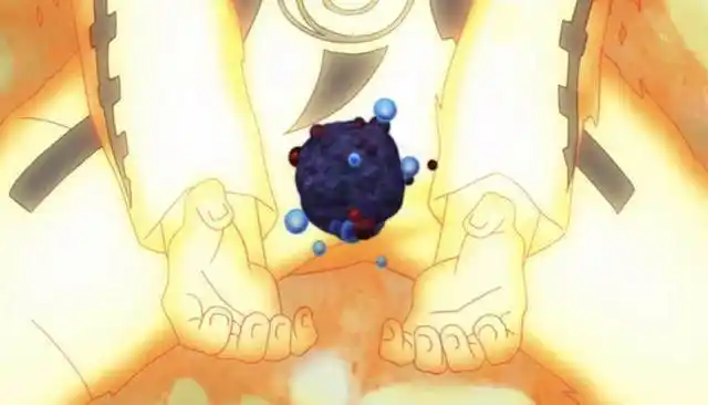 但是看到了鸣人使用尾兽玉的方法,奇拉比他们都是从嘴中发射尾兽玉的