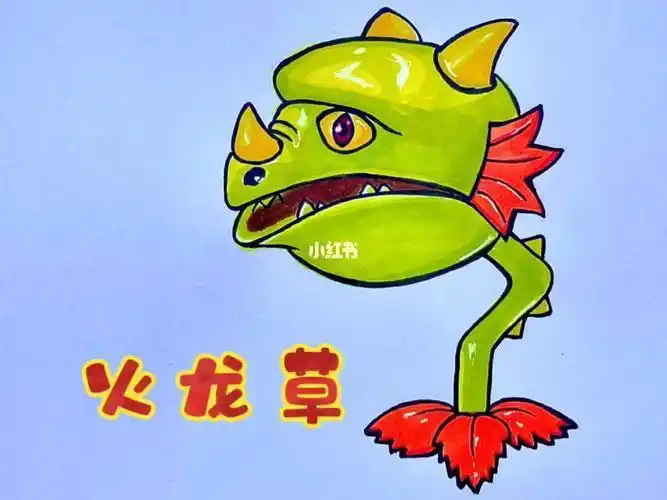 火龙草简笔画的画法