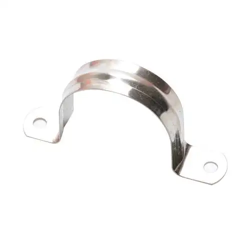 304不锈钢骑马卡管卡管夹固定扣pvc管加厚线管水管欧姆马鞍u型卡