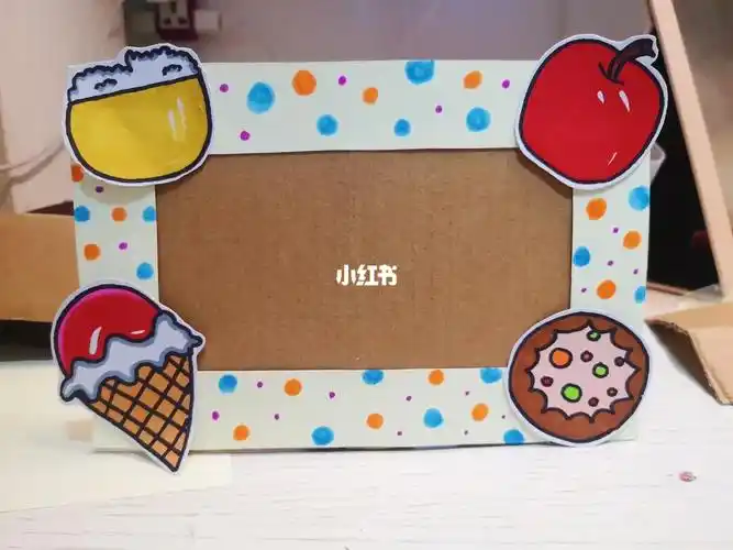 小相框～附教程哦超级无敌巨简单幼师小姐姐们学起来咯#幼儿园自制玩