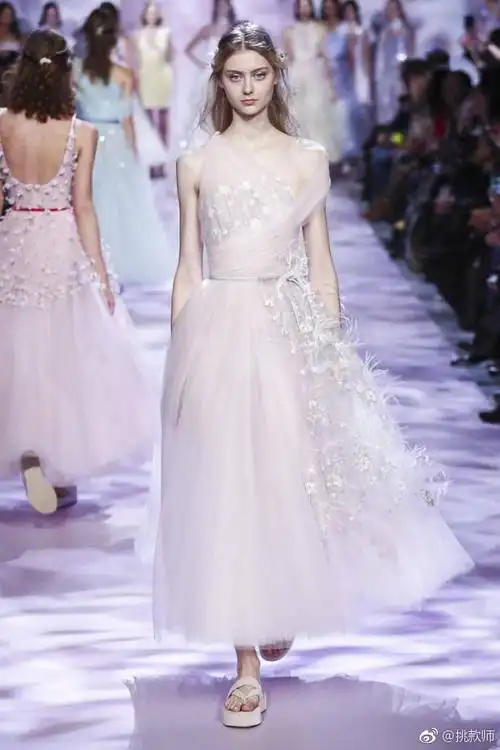 georgeschakra2017的春夏高定大赏长裙飘飞薄纱轻舞的浪漫情怀67