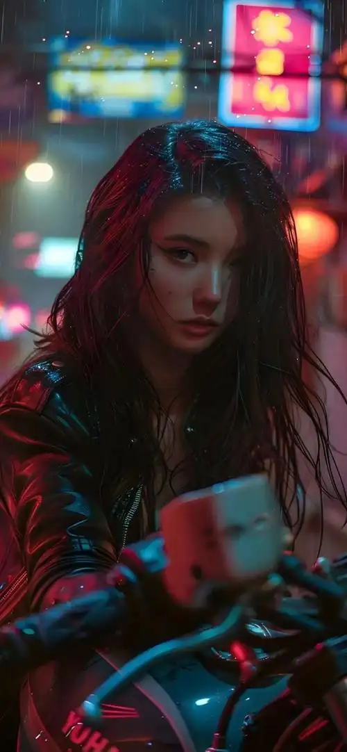 第2期|赛博朋克-女孩系列|4k超清手机壁纸