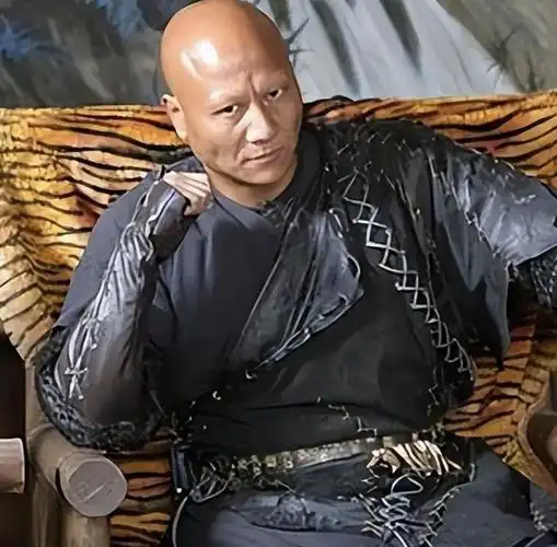 并且大多以反派形象示人,他阴鹜的眼神配上光头,一脸的凶神恶煞,估计