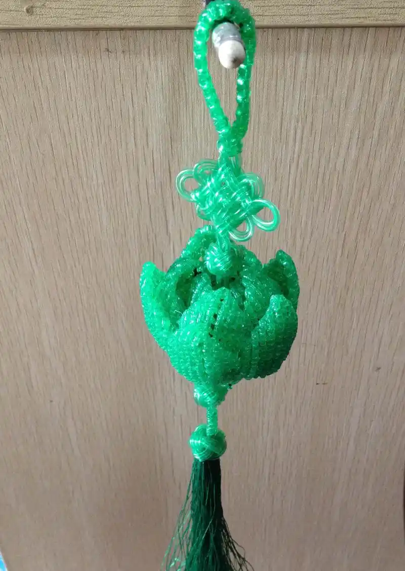 童年经典手工玻璃丝编织物,没想到还可以这样造型多变,小巧精致