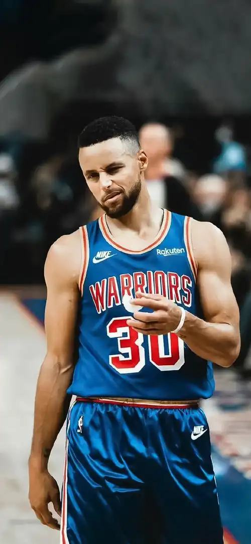 nba库里4k高清壁纸无水印