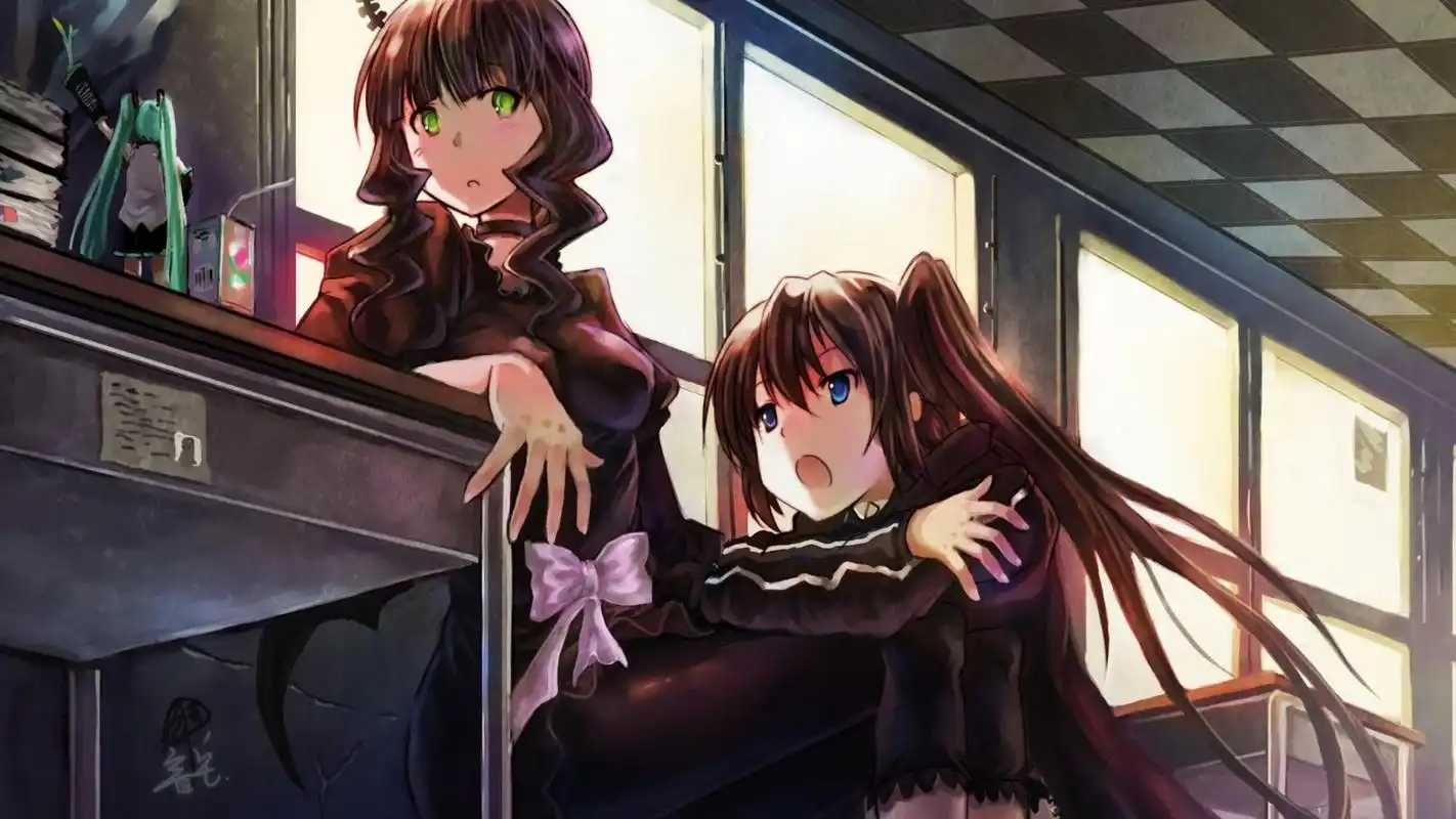 小清新动漫美女桌面壁纸第二辑