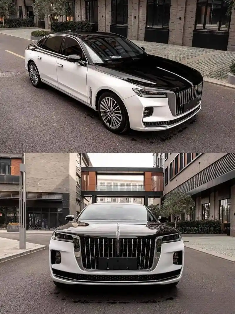 回头率百分百气场强大!红旗h9黑白双拼!