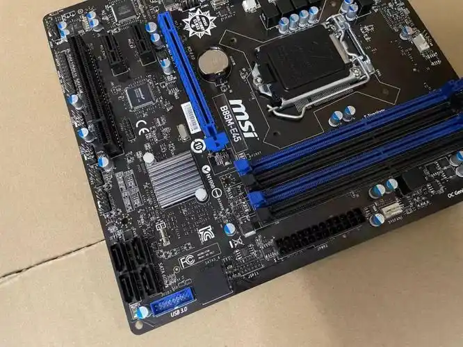 库存全新msi/微星 b85m-e45 b85m-ie35 小板 支持4590 4790 黑色