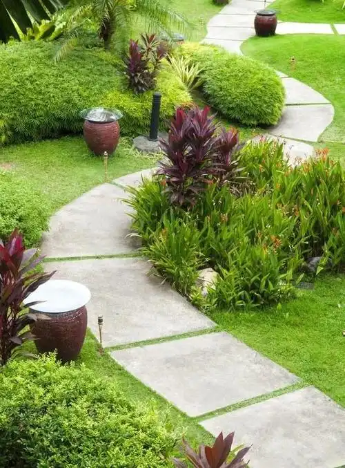花园小径怎么设计,这20个案例带你感受一步一风景,一景一陶然