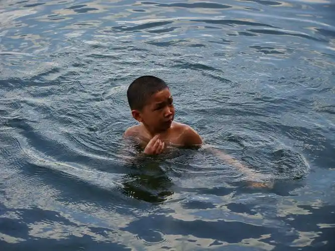 摄影论坛 索尼数码相机论坛 索尼h50论坛 楠溪江戏水的孩子 下一图贴