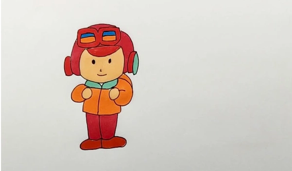 飞行员简笔画怎么画 飞行员的简笔画步骤图解教程 - 天气网