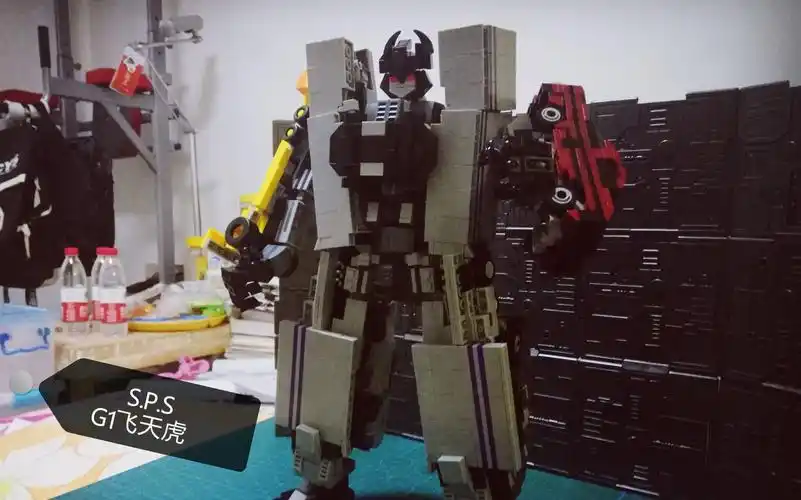 乐高变形金刚然酱助阵sps飞天虎