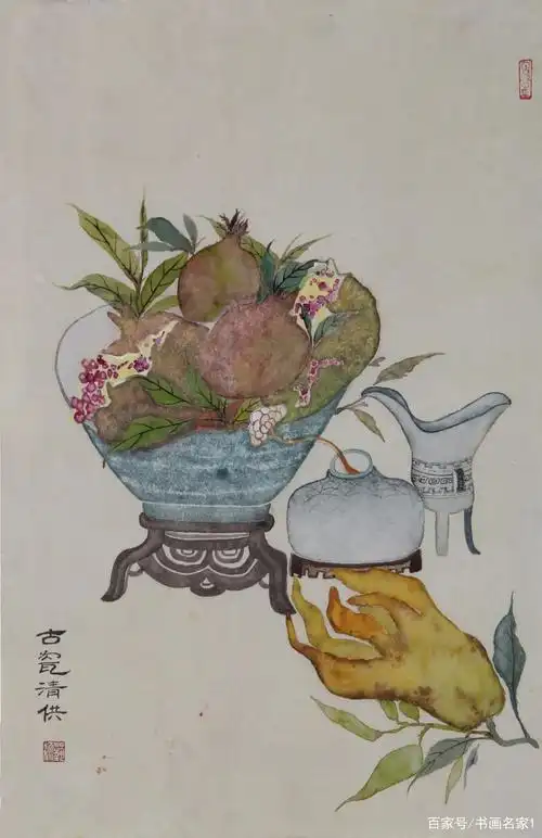 中国著名书画家——李蕊艺术作品