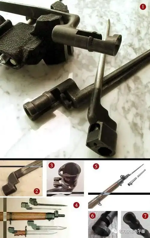 珍贵资料军用刺刀上枪方式大盘点