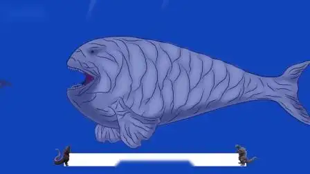bloop海怪出现在哥斯拉海洋,鲸鱼哥斯拉命悬一线