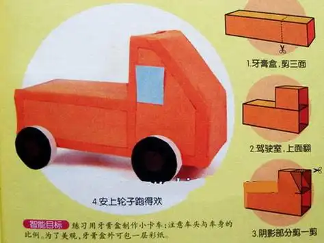 手工制作小汽车简单做法手工制作小汽车能动