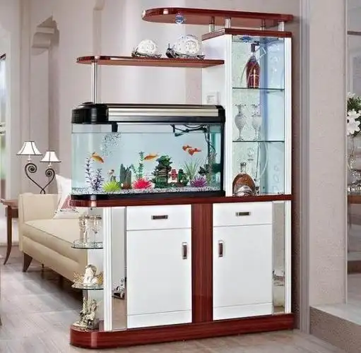 玄关鱼缸摆放图