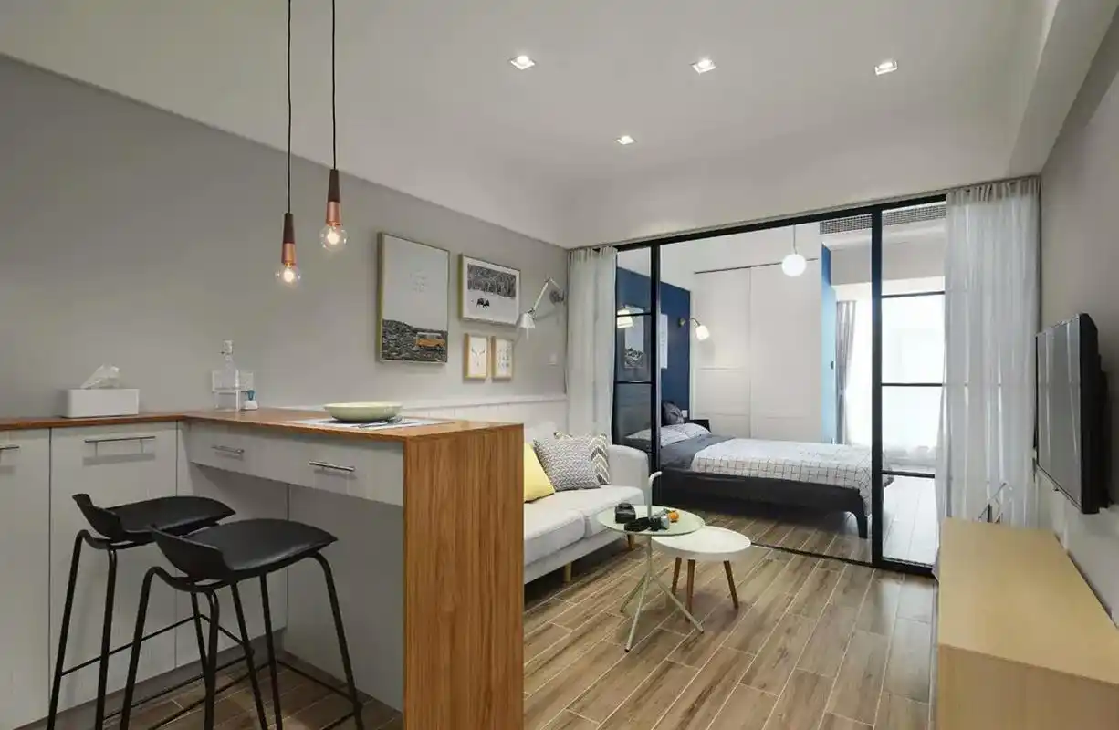 恒高月光宝盒20平方米北欧风格