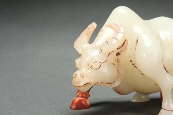 jadecattleqingdynasty清代玉牛