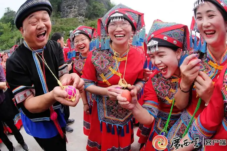 三月三 赶歌圩 碰彩蛋-广西新闻网