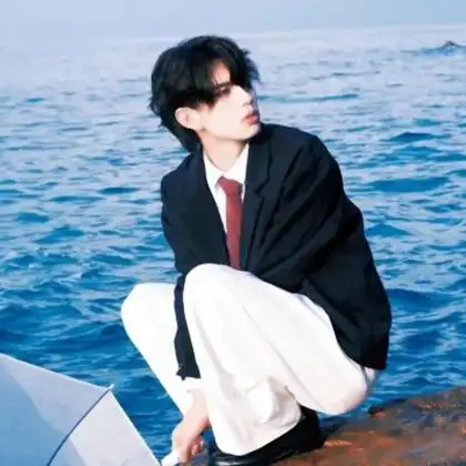 男生头像温柔慵懒