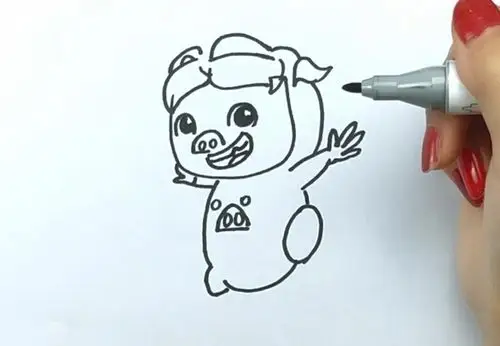 猪猪侠怎么画简笔画简笔画猪猪侠的画法