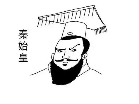 秦始皇僵尸简笔画