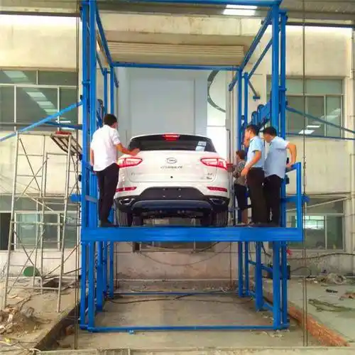 家用汽车举升机地下停车场汽车升降平台定做