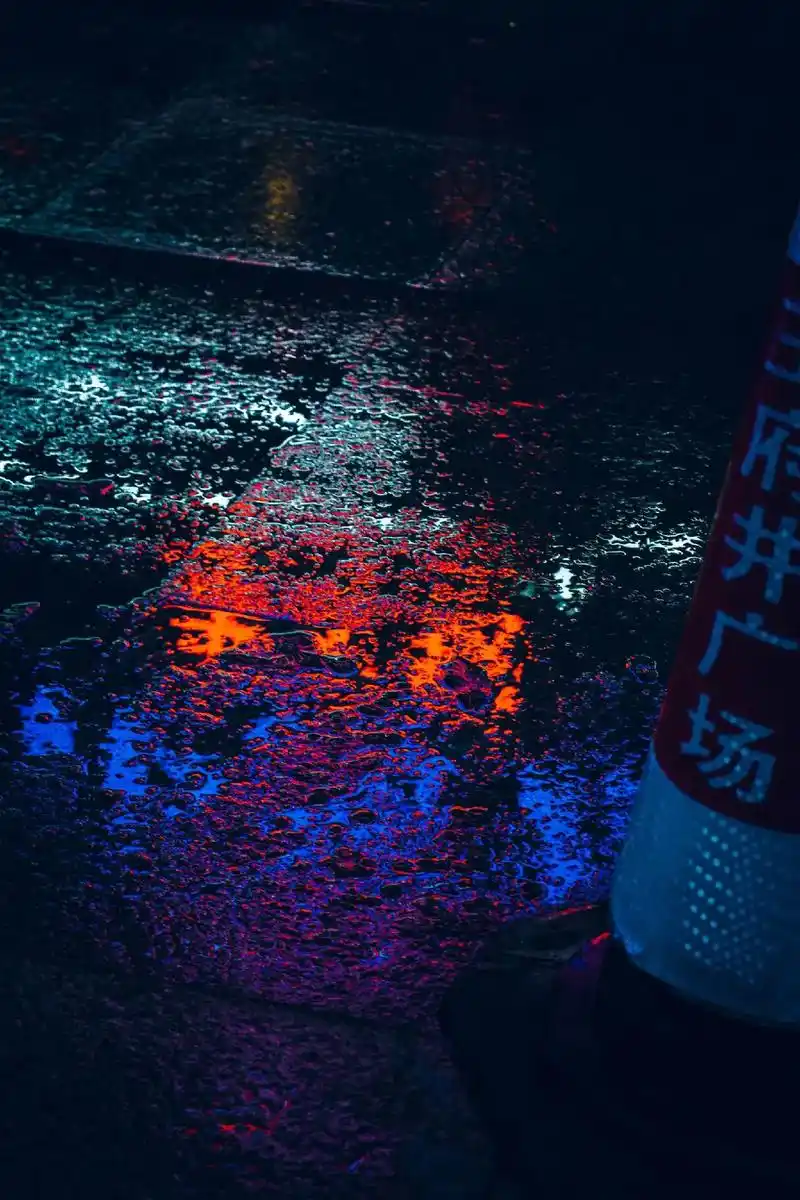 下雨后的夜晚能拍出什么?#张店一中 #摄影 #高中生#佳能  - 抖音