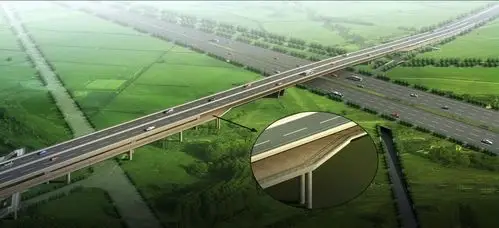 变截面连续箱梁效果图