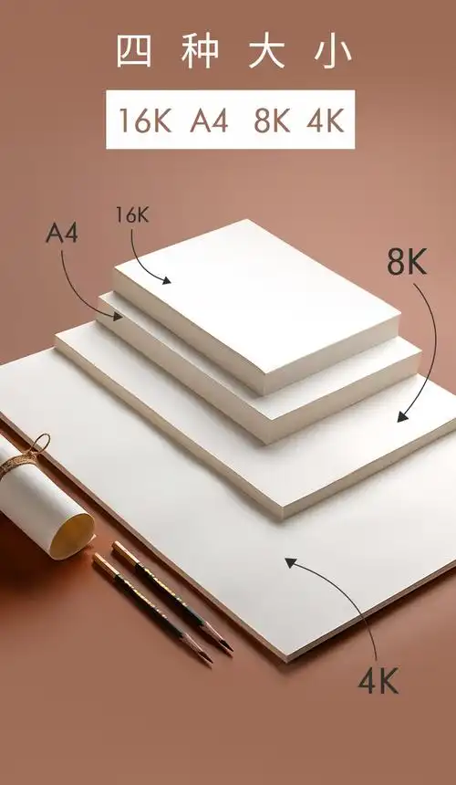素描纸美术生专用画画绘画本4开画纸大白纸8k速写纸儿童幼儿园手绘