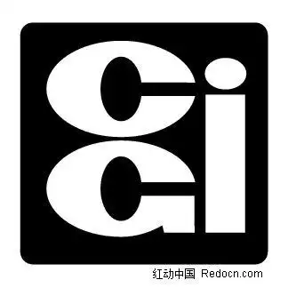 6黑底白字标志设计矢量