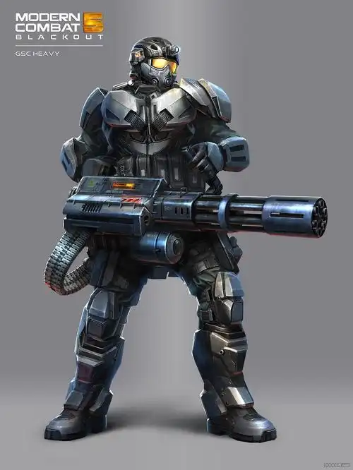 现代战争5-停电-modern combat 5: blackout-人物角色设定篇 [19p]