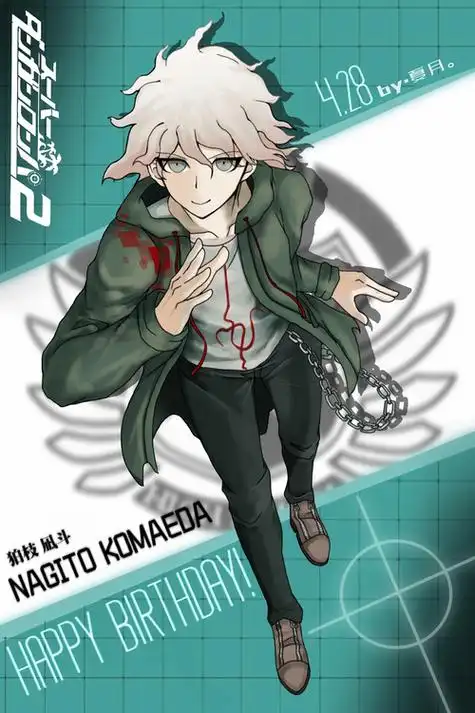 我看你头发也是超高校级的(难画) 模仿了官方画风却没有内味,我绝望