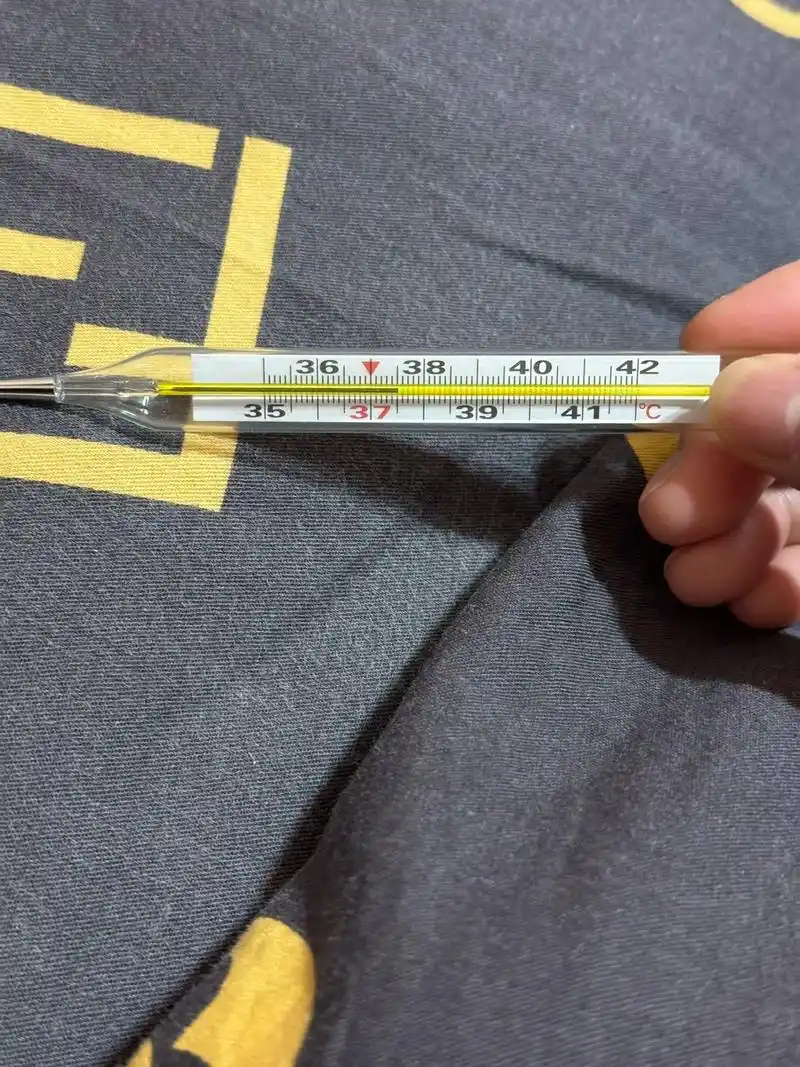 突然的发烧,烧的我头疼眼睛疼喉咙疼,烧的迷迷糊糊点外卖买温度计,买