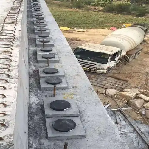 怀集县减震橡胶垫块300*300*20mm