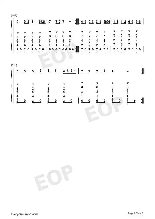the spectre钢琴简谱-alan walker演唱8