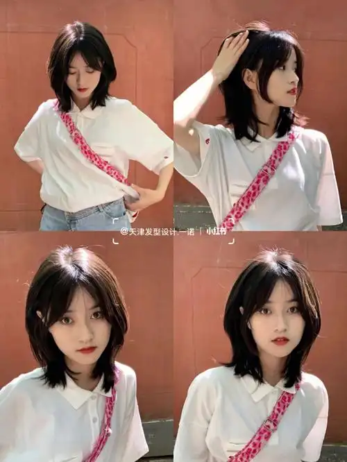一诺老师设计发型______________女生短发发型  辛芷蕾短发