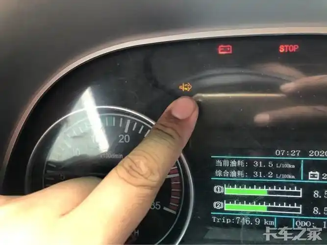 前四后八. 这个故障灯是什么意思. 尿素问题$