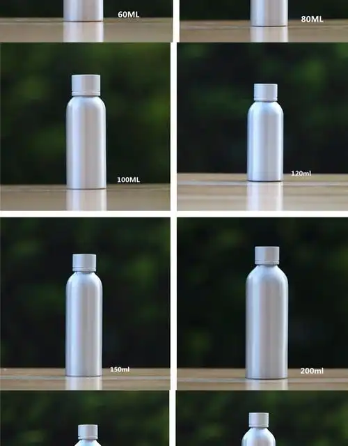 北极象高档护肤品化妆品精油瓶纯露香料分装小空瓶子铝瓶美容院金属罐