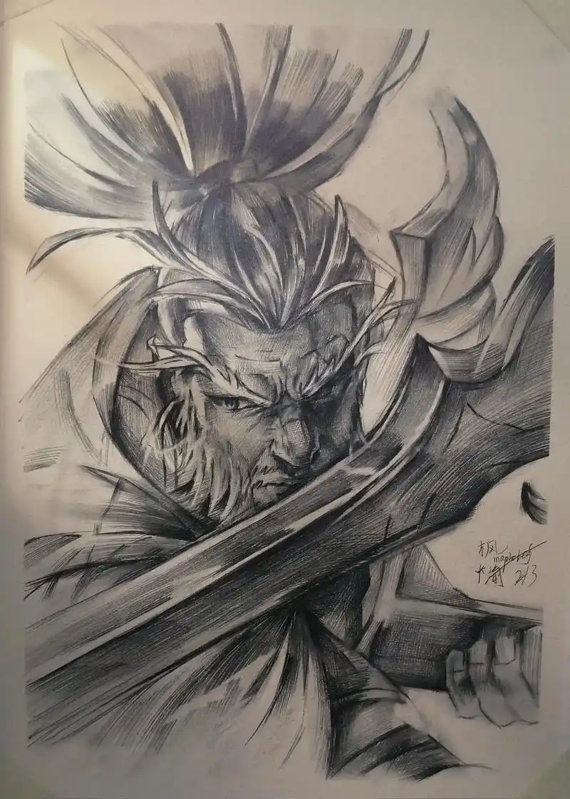 亚索,预知之眼.#画画 #手绘 #临摹 #英雄联盟 #绘画 - 抖音