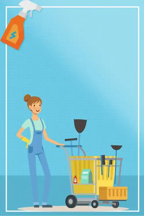 品质 家政 服务 电梯, 素材, 背景, 家政背景图片免费下载