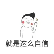 就是这么自信表情包